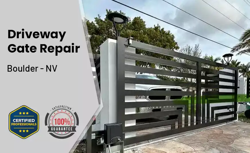 Driveway Gate Repair Boulder - NV 