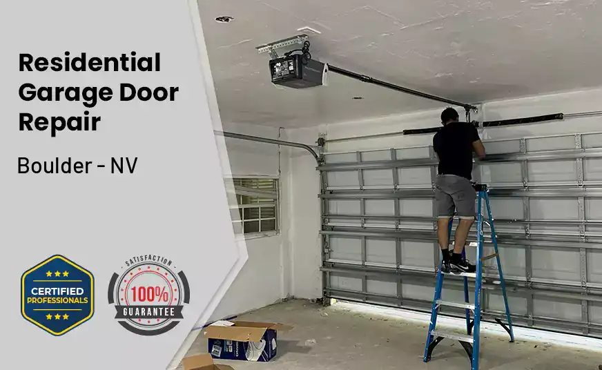 Residential Garage Door Repair Boulder - NV 